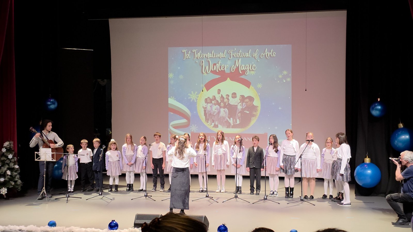Участие на Детски хор в Конкурс Зимна магия