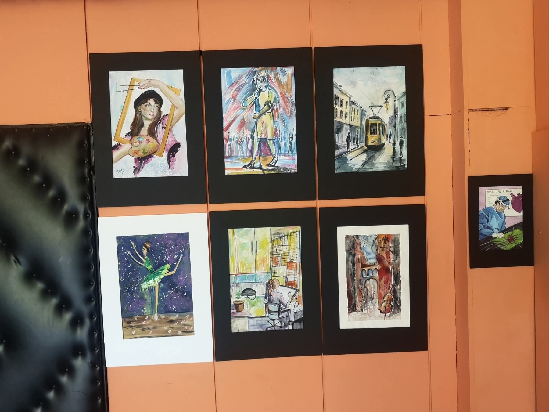 Участие на студиото за изобр. и-во в конкурса на ДК Средец