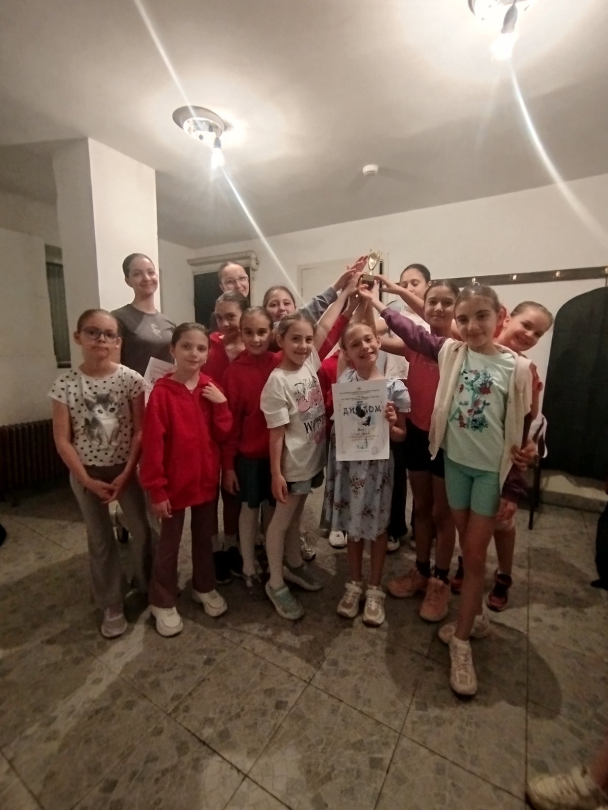 Участие в конкурс на Студиото за класически и модерен балет „Енерджи”
